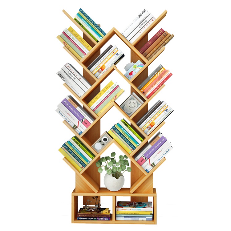 diy tree bookshelf