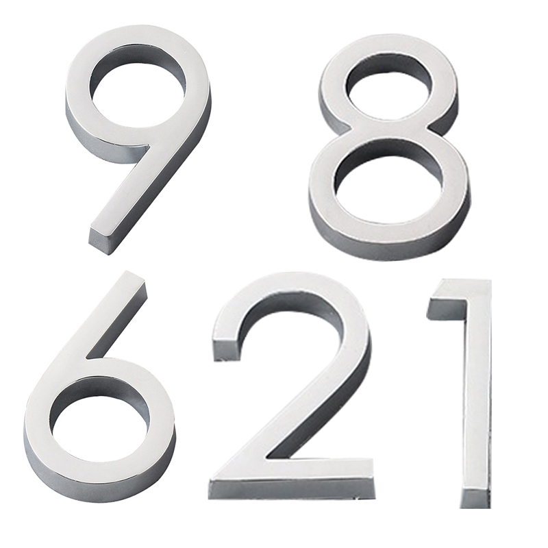 decorative numbers for house