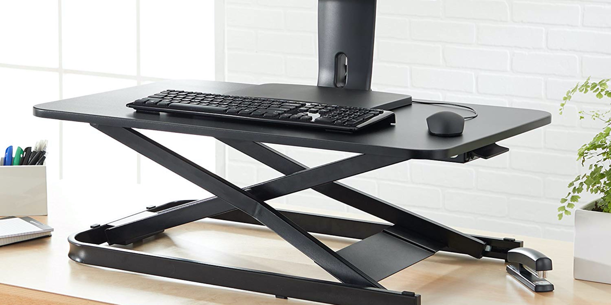 diy standing desk converter