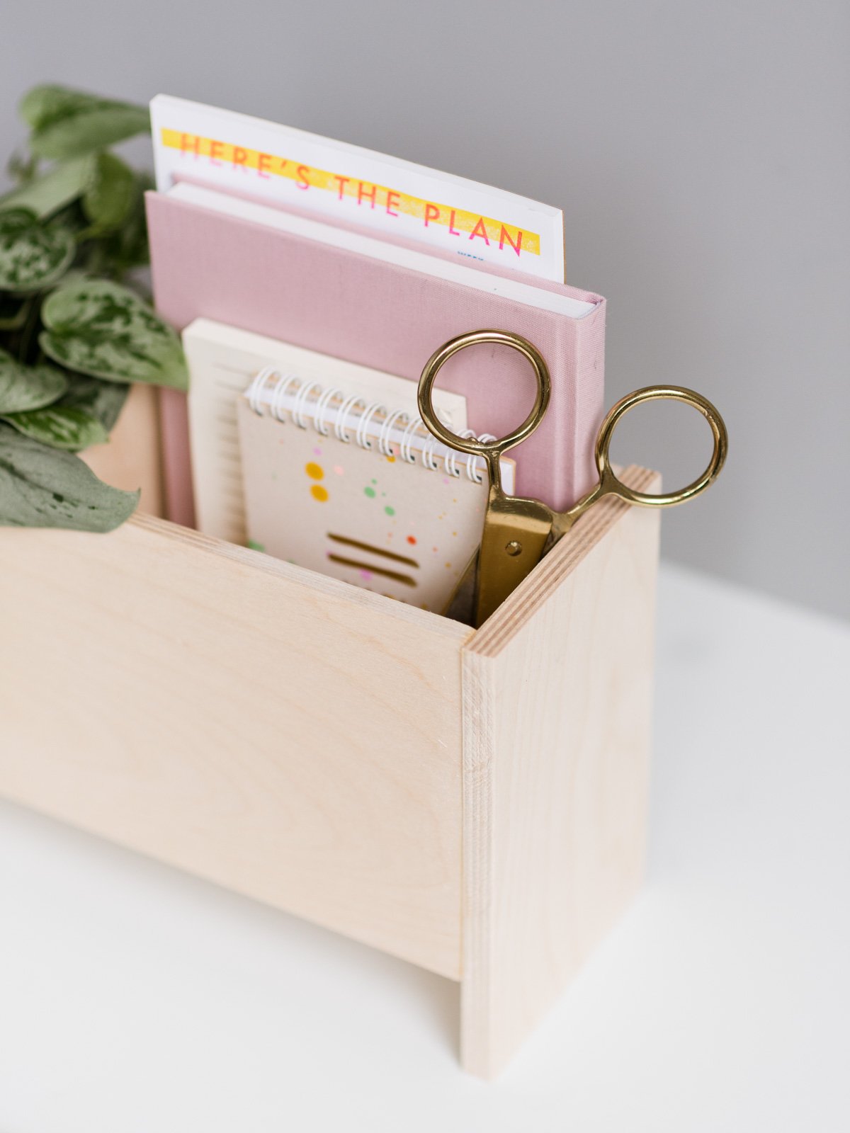diy desk organizer