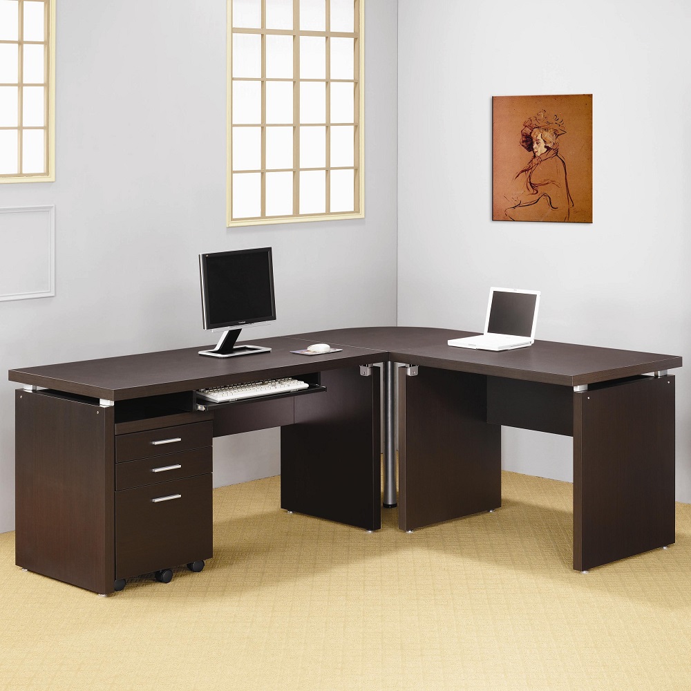 l shape office desk
