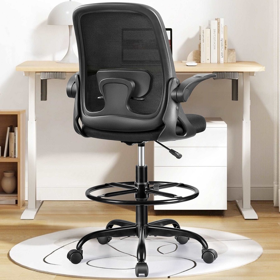 tall office chair for standing desk