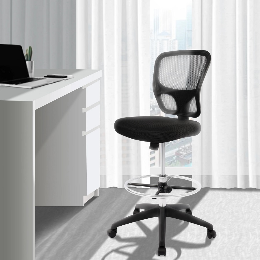 tall office chair for standing desk