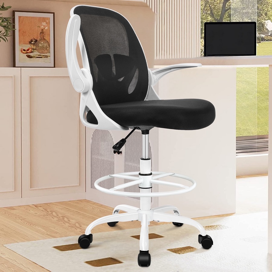 tall office chair for standing desk