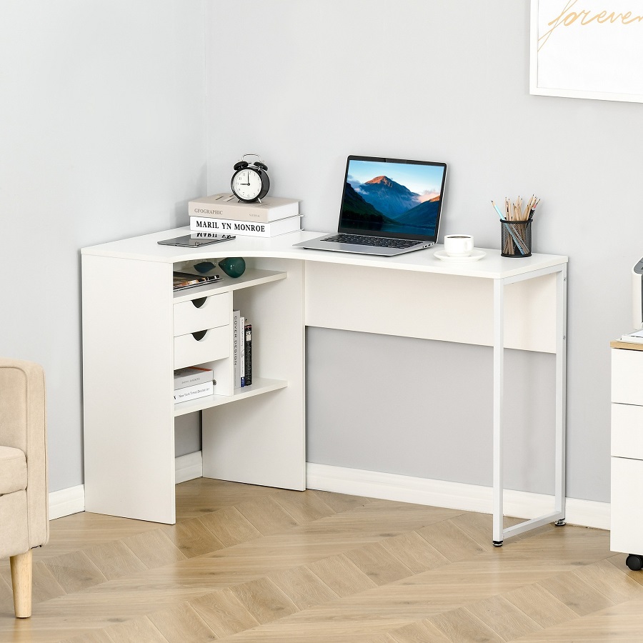 Home Office Desk With Storage